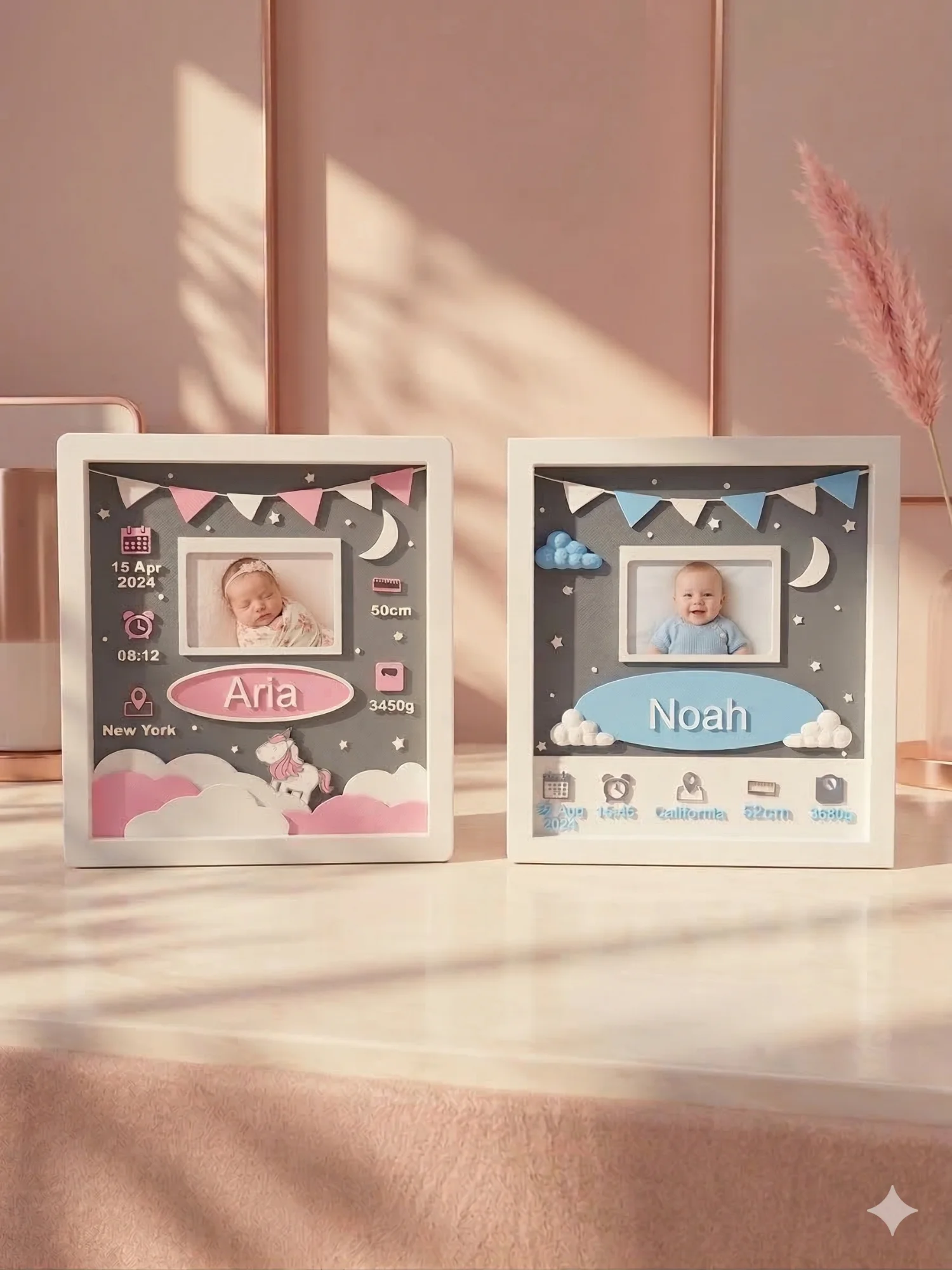 Birth Announcement Frames