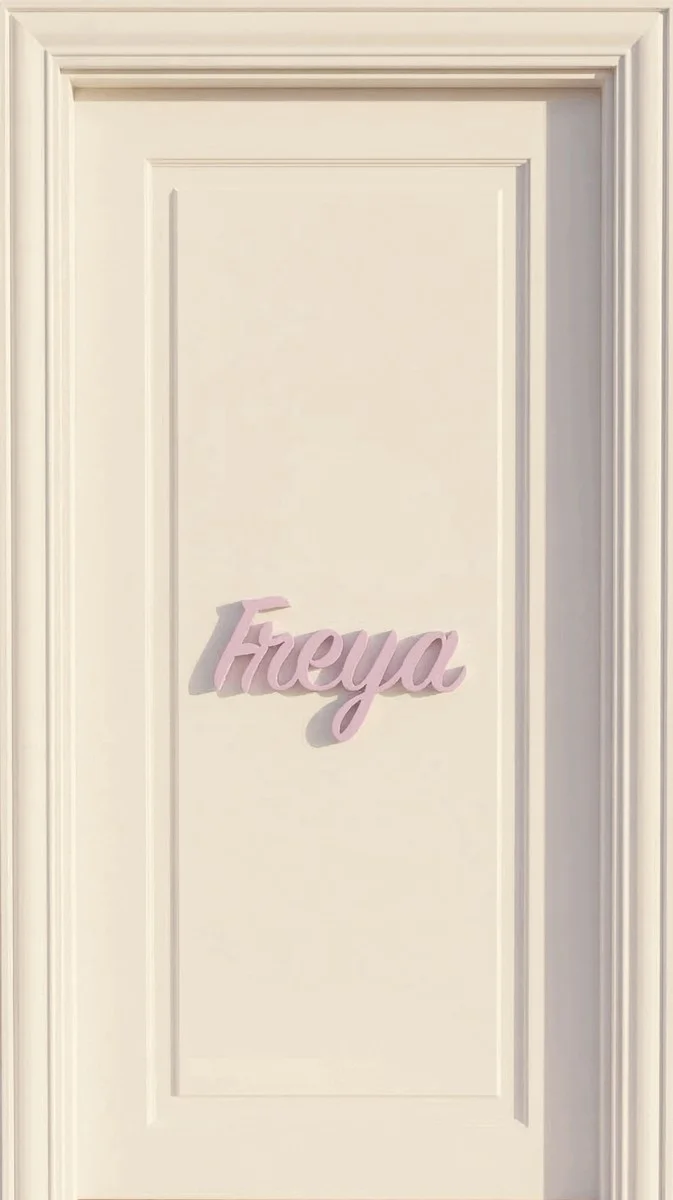 Personalised Door Name Sign