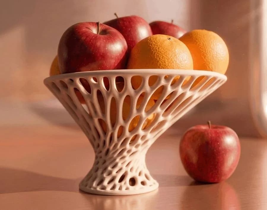 Voronoi Fruit Bowl