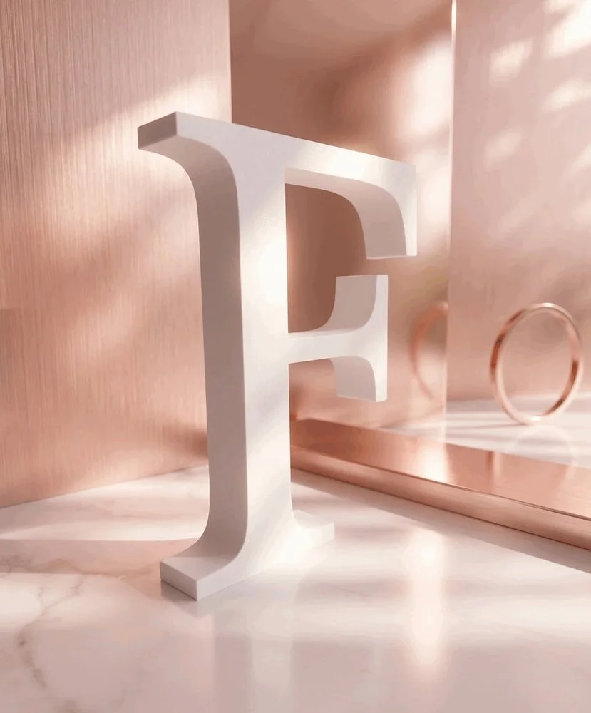 Personalised Initial Letter Decor