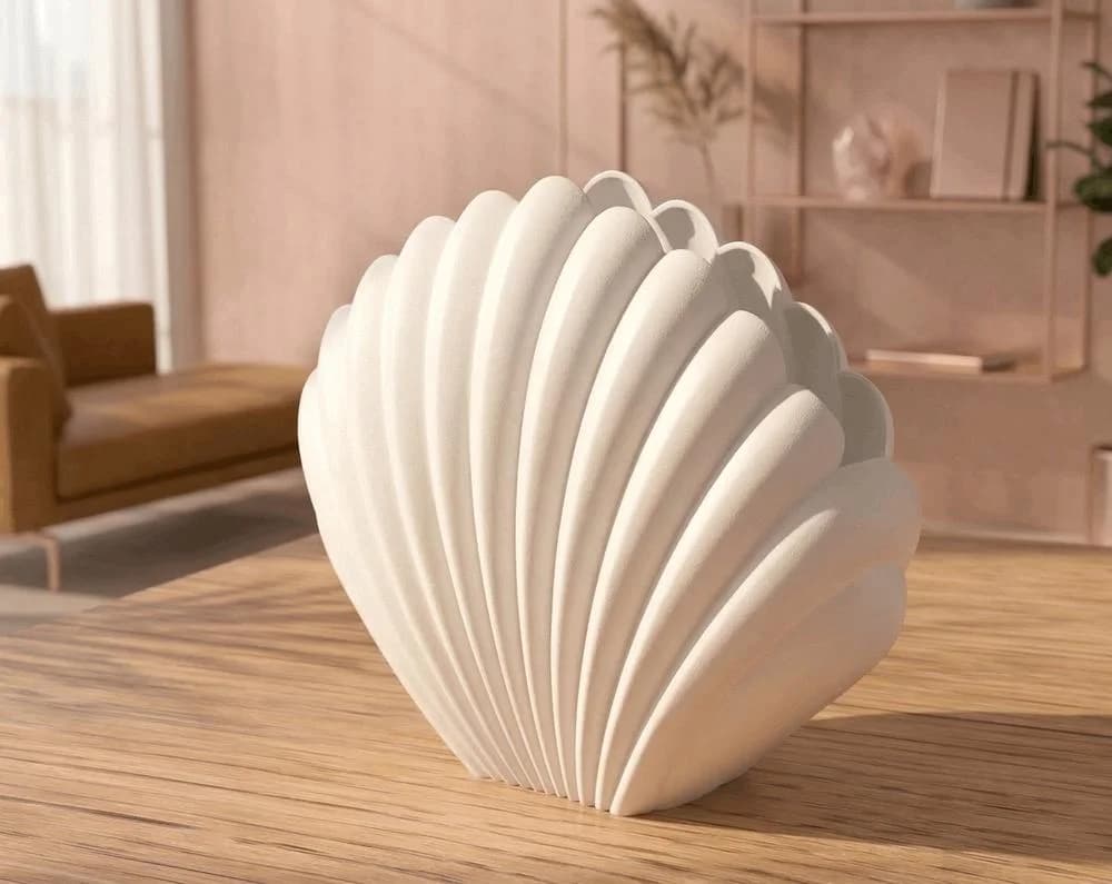 Sea Shell Vase