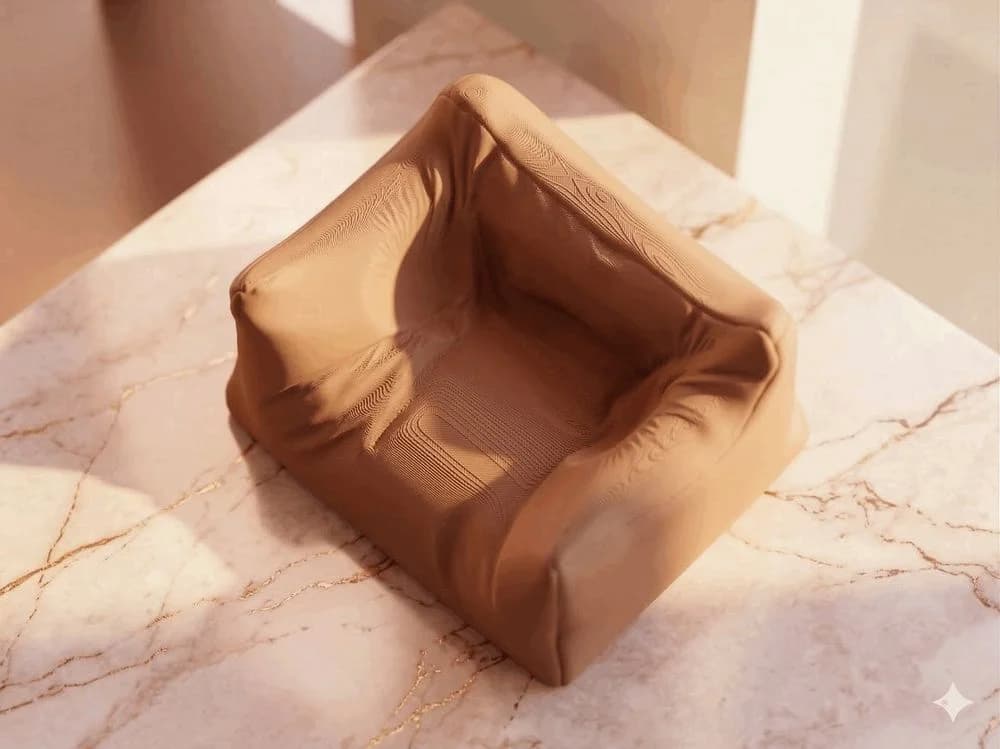 Fabric-Look AirPods Pillow Stand