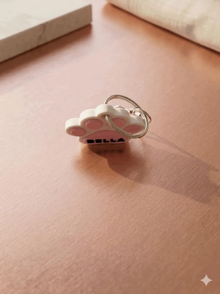 NFC Smart Pet Keychain