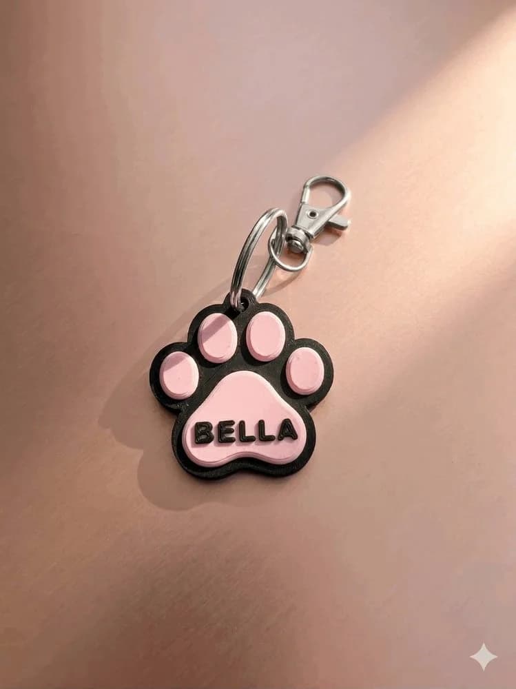 NFC Smart Pet Keychain