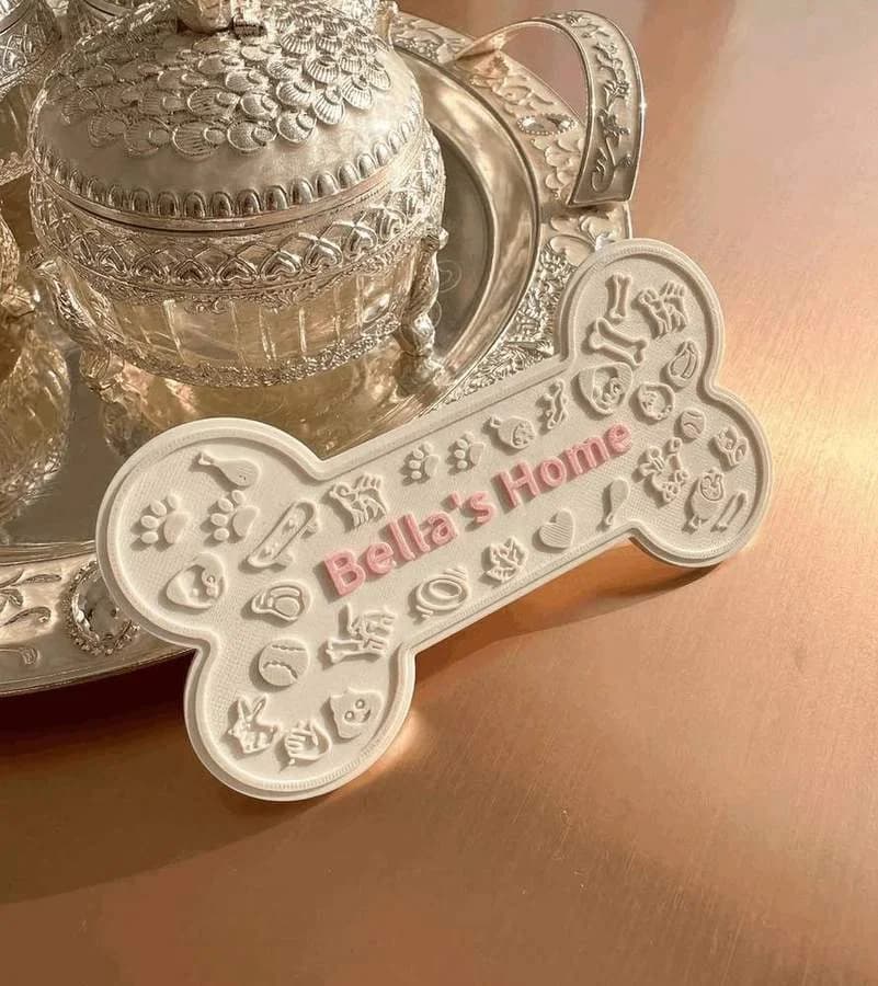 Personalized Pet Home Name Sign