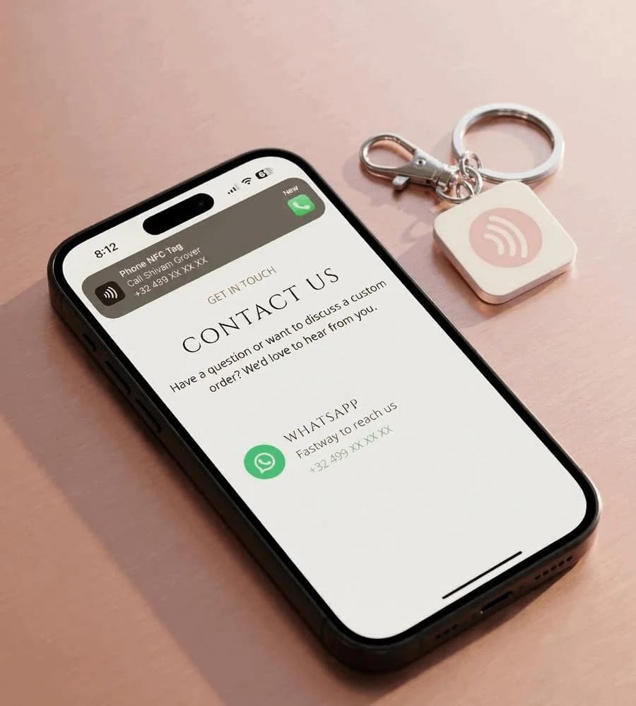 NFC Kids Safety Keychain